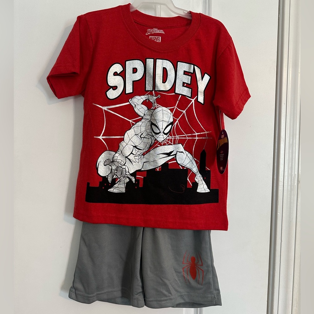 Marvel Red Spider-Man boys set